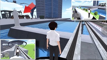 How to unlock metro train in 3D driving class Game |