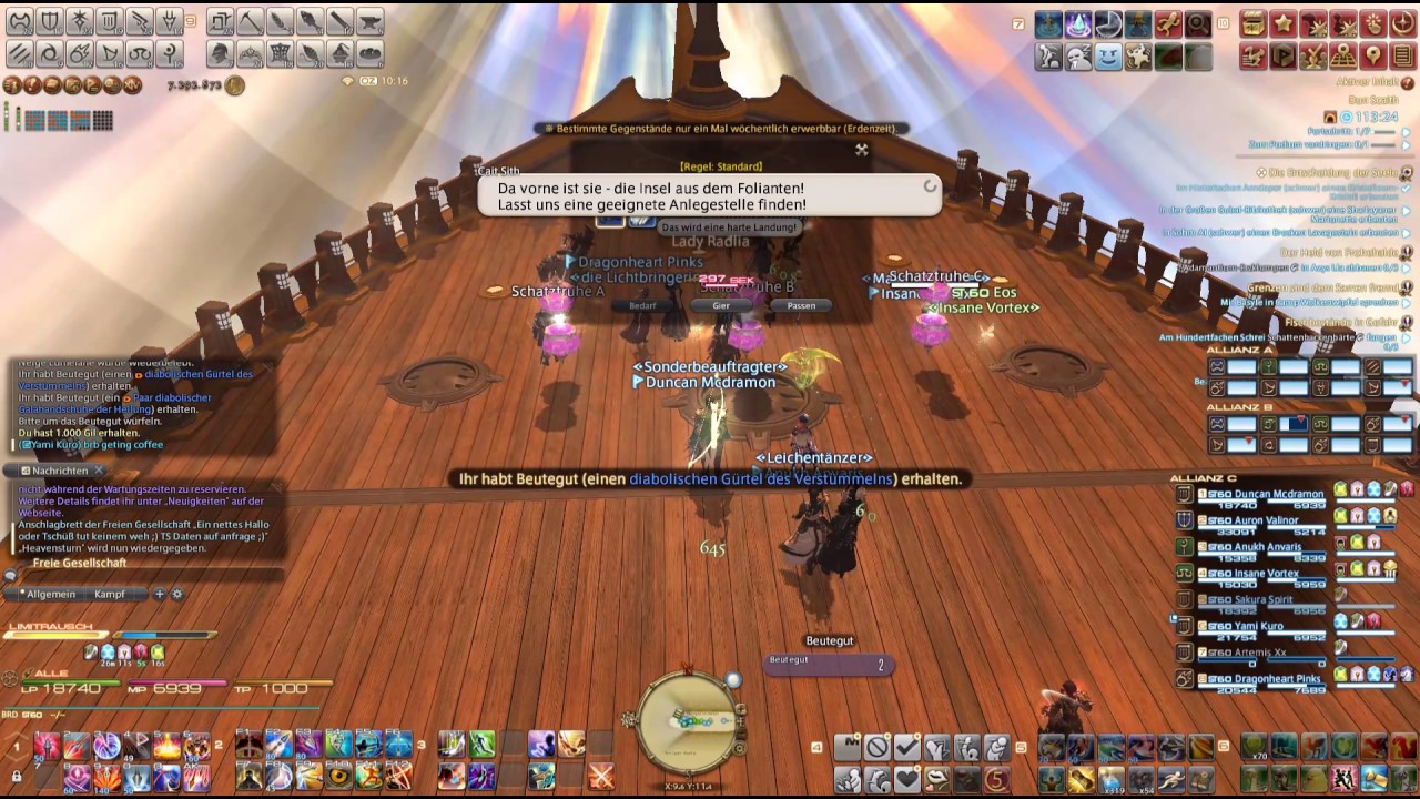 Final Fantasy XIV Dun Scaith   24er Raid