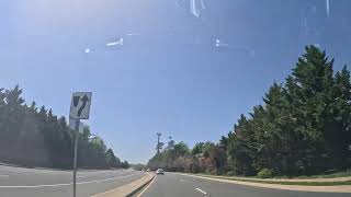 Driving on Cardinal Rd, Woodbridge, VA, USA