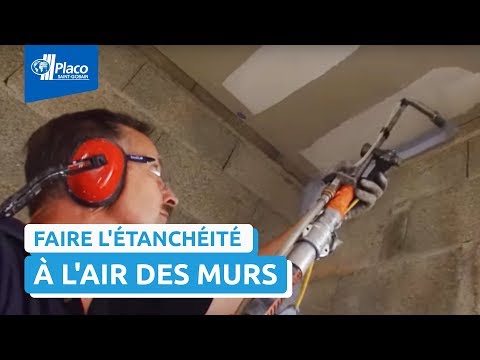 Comment faire l'étanchéité à l'air des murs ? La solution : Aeroblue®