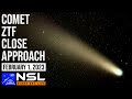 Watch comet ztf replay  the green comet live  kopernik observatory night sky live