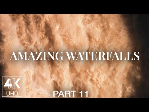 Cinematic Palouse Falls in 4K | Relaxing Waterfall Screensaver with Ambient Music - Episode 11