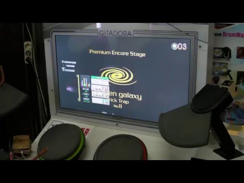 GITADORA Tri-Boost Drummania - Golden Galaxy - EXTREME