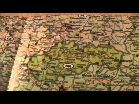 ЧЕХИЯ: Поиск на карте куда ехать дальше из Праги... Prague Czech Republic