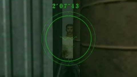 Resident Evil Code Veronica - Rodrigo hiding in Battle Mode