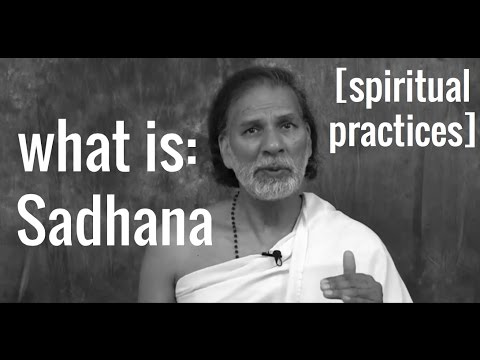 Download What is *Sadhana* (Spiritual Practices)? Meditation Yoga Mantras Breathing Karma