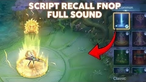 Script Recall FNOP Full Sound No Password | Patch Terbaru