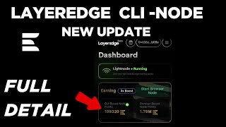 Layeredge CLI-Node complete guide || Layeredge CLI node new update
