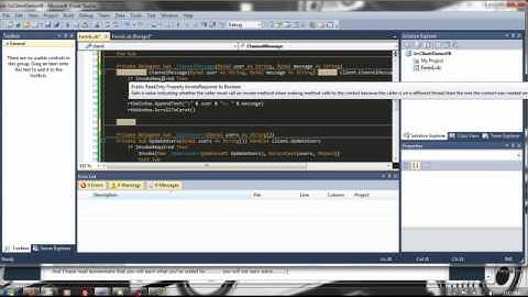 Create your own IRC Client in VB.Net