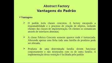Padrões de Projeto - Abstract Factory