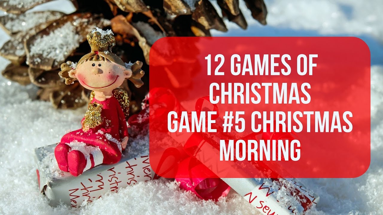 Youth Group Christmas Party Game: Crazy Christmas Morning - YouTube