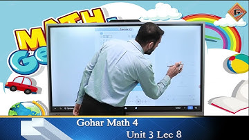 Gohar Mathematics 4|Unit 3|Lec 8|Exercise 3.2