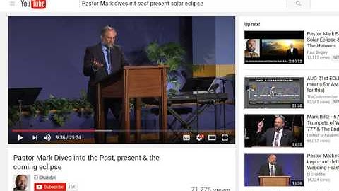 Biblical History on Eclipses