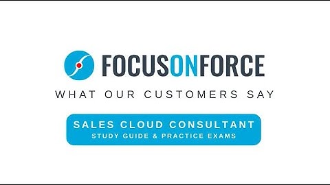 Preparing for the Sales Cloud Consultant Certification with Focus on Force (Vidya Srinarayana)