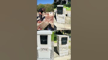 If your mailbox need repairs, we are the experts!  #stratummasonry #home #brickwork #brickwork