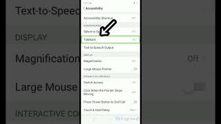 oppo A3s ka setting Talk back ke