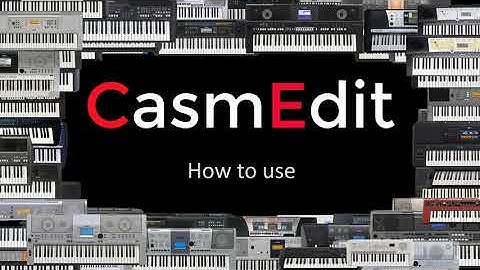 CasmEdit - How to use
