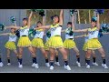 常磐大学高等学校チアダンス部1曲目『Cut to the Feeling』@常磐大学・2018年ときわ祭