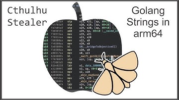 Mac Malware Minutes - Cthulhu Stealer Golang Strings in arm64