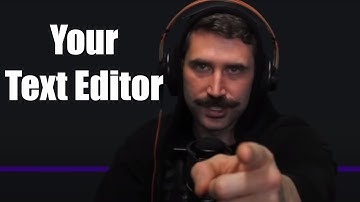 What Your Favorite Text Editor Reveals About Your Personality