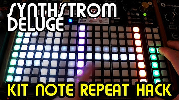 Kit Note Repeat Hack // Synthstrom Deluge Tutorial