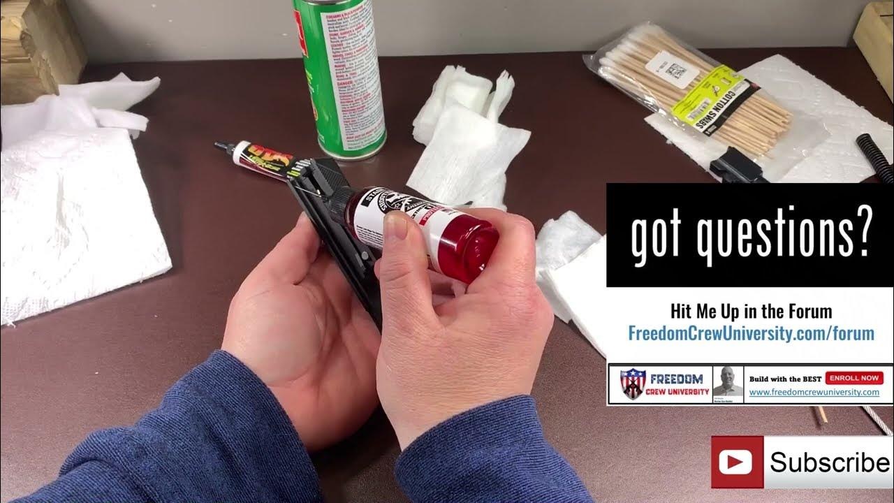 Glock Oiling and Lubrication Certified Glock Armorer Marine Gun Builder YouTube