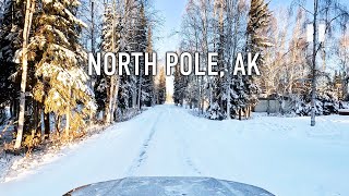 North Pole Winter Drive in 4K