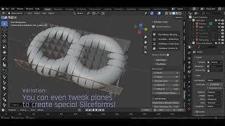 Blender Addon wk_sliceform Walk-Through