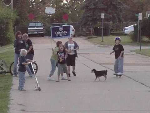 Obama Kids At Ed Martin Rally