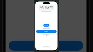 Button Sizing #IO26 in #SwiftUI  #WWDC25
