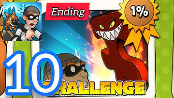 Robbery Bob | Gameplay Walkthrough Part 10 - Chapter 10 : Challenge (iOS, Android)