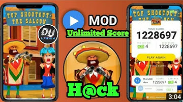 MX Player New Game Top ShootOut The Saloon Auto Win Trick | mx player saloon game hack trick | win