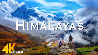 Himalayas 4K  Epic Cinematic Music With Scenic Relaxation Film  Natural Landscape