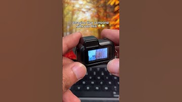 I love my mini keychain camera 😍