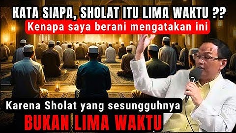 Kata siapa sholat itu lima waktu #syaifulkarim #dzikir #ngajiroso #dosa #doamustajab 