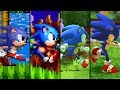 Evolution of Sonic the Hedgehog (1991 - 2018)