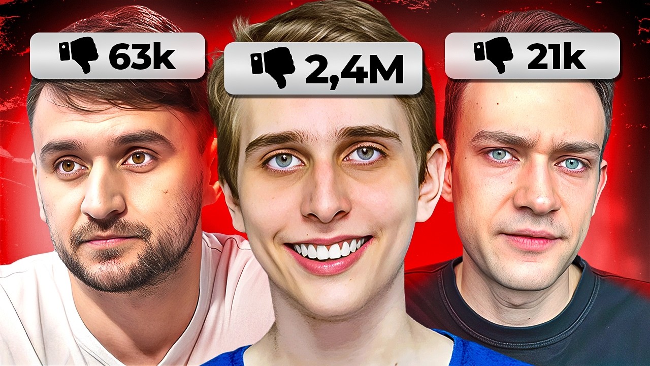 Nejnenáviděnější Videa na Českém Youtube