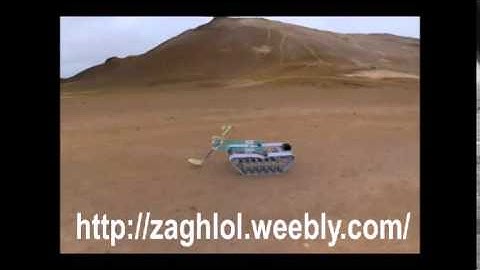 Landmines Detection Robot ROV Animation !
