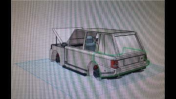123d design..RANGE ROVER for 3D printing (April-2016)