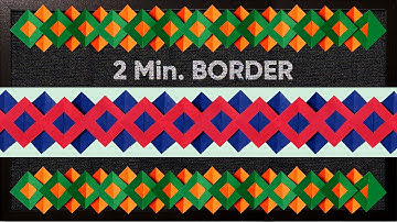 Make Border in Just 2 Minutes - Episode 5! DIY