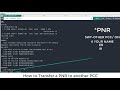 How to Transfer a PNR to another PCC In Sabre 2020 | Part 12