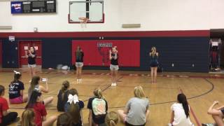 2017-2018 Tryout Cheer