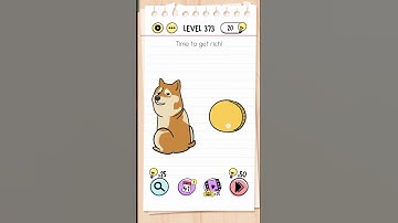 Brain Out Level 373 Challenge!" #relaxingart | Time to get rich!