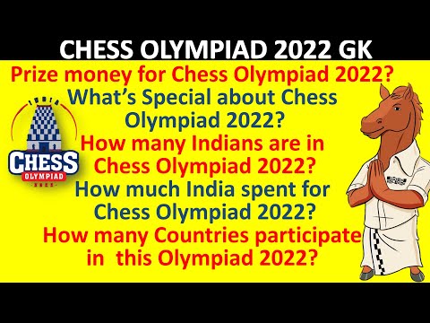 Chess Olympiad 2022 GK part 2 Chess Olympiad 2022 GK Questions