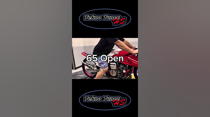 Perbandingan suara mesin ninja 59 Open Dan 65 Open diatas mesin dyno,( Dyno Persiapan OMG Thailand )