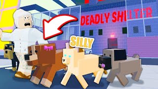 We SAVED The DOG From The DEADLY Shelter!! Pet Story  (Roblox)