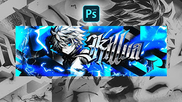 How to make a Cool Anime Banner Twitter - Ps Touch