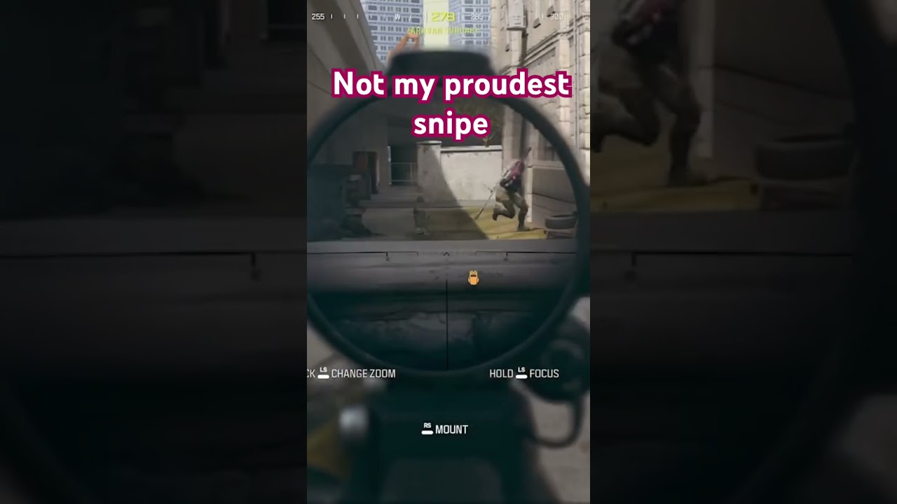 Not my proudest snipe 