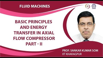 Basics Principles and Energy Transfer in Axial Flow Compressor Part - II