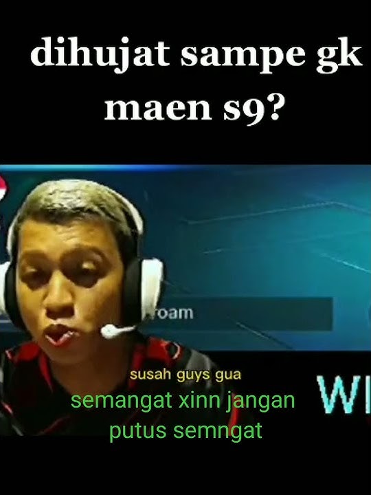 Xinn di hujat sampe gak main mpl seasons 9,,tetap semngat bang xin #MLBB #SHORTS #XINNN #TERSIMPAN